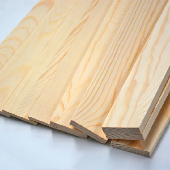 Wholesale Decorative Wood Strip Loose Board Building Wood Polishing Wood Square Material Bed Plate Pallet Material